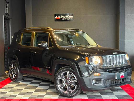 JEEP RENEGADE 1.8 16V FLEX LONGITUDE 4P AUTOMÁTICO JEEP RENEGADE 1.8 16V FLEX LONGITUDE 4P AUTOMÁTICO